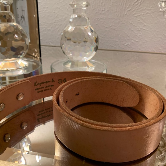 Ladies Leather Belt - Picture 2 of 2